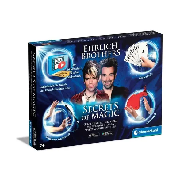 ehrlich brothers - Magie für Zuhause: Die 4 Zauberkästen der Ehrlich Brothers von Clementoni im Überblick Secrets of Magic