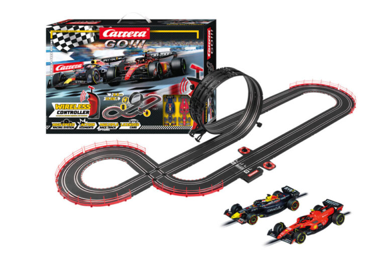 F1-Fieber für zuhause: Die Carrera GO!!! Rennbahn „Formula Free Racing WIRELESS“ im Check – passend zum Kinofilm „F1“